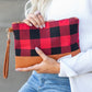 Buffalo Plaid Clutch