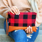 Buffalo Plaid Clutch