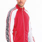 SNAKE SIDE PRINT TRACK JACKET