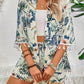 Printed Half Sleeve Top and Shorts Set