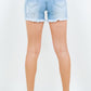 American Bazi High Waist Distressed Frayed Denim Shorts