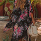 Lovelet Printed Open Front Cover-Up