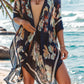 Lovelet Printed Open Front Cover-Up