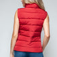 Snobbish Zip Up Turtleneck Vest with Pockets