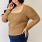 Basic Bae Full Size Ribbed Long Sleeve T-Shirt