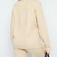 Quarter Zip Long Sleeve Top and Pants Set