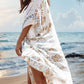 Lovelet Printed Open Front Cover-Up