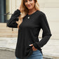 Round Neck Long Sleeve T-Shirt