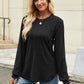 Round Neck Long Sleeve T-Shirt