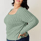 Basic Bae Full Size Ribbed Long Sleeve T-Shirt