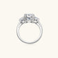 3.5 Carat Moissanite 925 Sterling Silver Ring