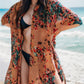 Lovelet Printed Open Front Cover-Up