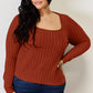 Basic Bae Full Size Ribbed Long Sleeve T-Shirt