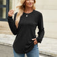 Round Neck Long Sleeve T-Shirt